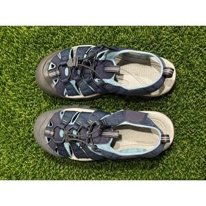 Keen Newport H2 Sandals Womens 9 Navy Blue Waterproof Hiking Water Shoes 1026245